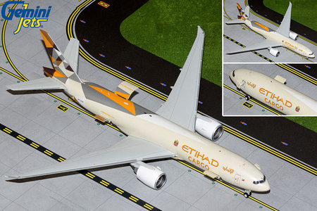 Etihad Cargo Boeing 777F (GeminiJets 1:200)