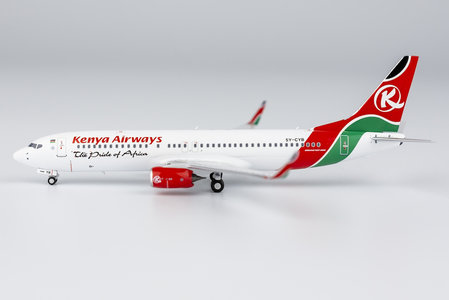  Kenya Airways Boeing 737-800/w (NG Models 1:400)