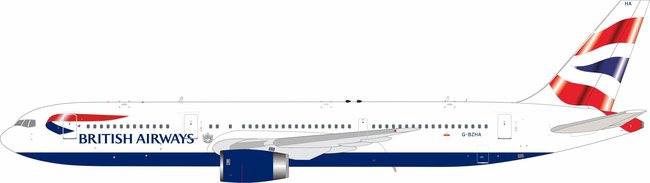British Airways Boeing 767-336/ER (ARD200 1:200)