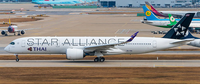 Thai Airways Airbus A350-900 (Aviation400 1:400)