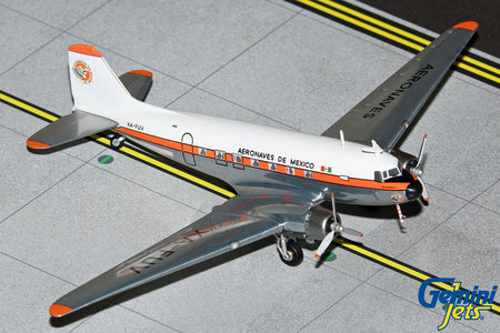Aeronaves de México (Aeromexico) Douglas DC-3 (GeminiJets 1:200)