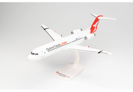 QantasLink Fokker 100 (Herpa Snap-Fit 1:100)
