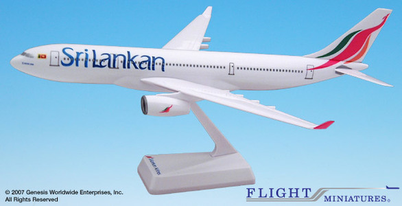 Sri Lankan Airbus A330-200 (Flight Miniatures 1:200)