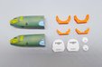 Airport Accessories Airbus A320 Front Fuselage Sections Set (JC Wings 1:200)