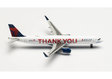 Delta Air Lines - Airbus A321 (Herpa Wings 1:500)