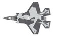 US Air Force Lockheed Martin F-35A Lightning II (Herpa Wings 1:200)
