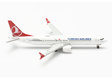 Turkish Airlines - Boeing 737 MAX 9 (Herpa Wings 1:500)