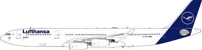 Lufthansa Airbus A340-313 (Aviation400 1:400)