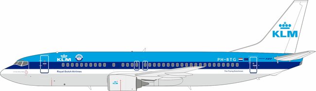 KLM Boeing 737-406 (Inflight200 1:200)