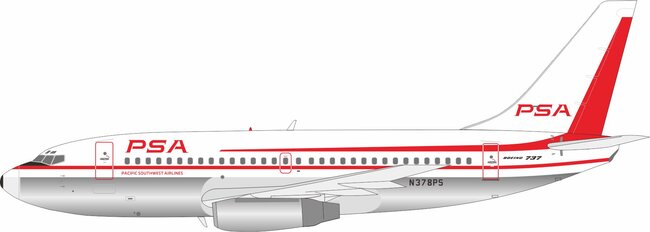 PSA Boeing 737-200 (Inflight200 1:200)