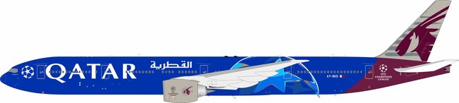 Qatar Airways Boeing 777-3DZER (B Models 1:200)