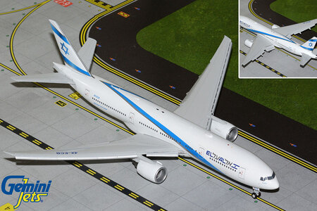 El Al Israel Airlines Boeing 777-200ER (GeminiJets 1:200)