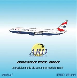 British Airways Boeing 737-800 (Other (ARD400) 1:400)