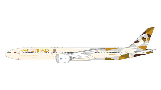 Etihad Airways Boeing 777-9X (GeminiJets 1:400)