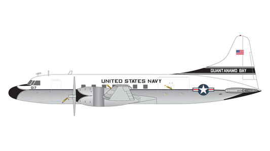 United States Navy (USN) Convair C-131F Samaritan (GeminiJets 1:200)