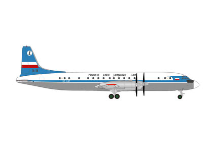 LOT Polish Airlines Ilyushin IL-18 (Herpa Wings 1:500)