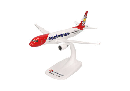 Edelweiss Air Airbus A320 (Herpa Snap-Fit 1:200)