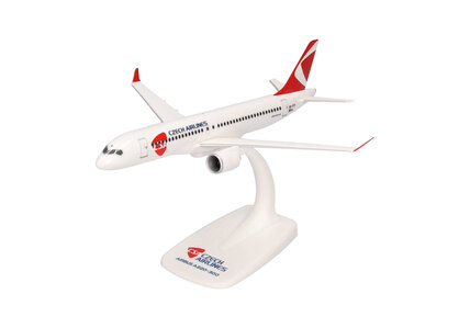 CSA Czech Airlines Airbus A220-300 (Herpa Snap-Fit 1:200)