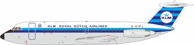 KLM BAC 111-301AG One-Eleven (Inflight200 1:200)