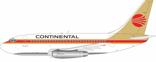 Continental Airlines Boeing 737-130 (Inflight200 1:200)