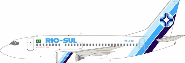 Rio-Sul Boeing 737-5Q8 (Inflight200 1:200)