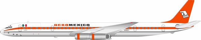 AeroMexico McDonnell Douglas DC-8-63CF (Inflight200 1:200)