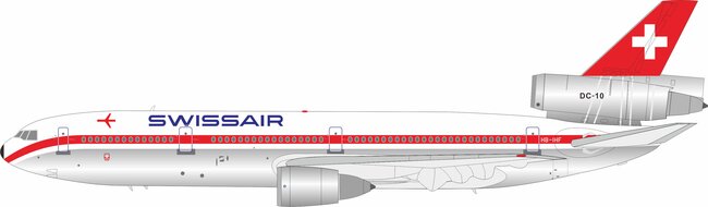 Swissair McDonnell Douglas DC-10-30 (B Models 1:200)