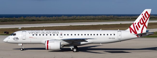 Virgin Australia Embraer E190-E2 (JC Wings 1:400)