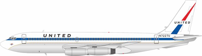 United Airlines Boeing 720-022 (Inflight200 1:200)