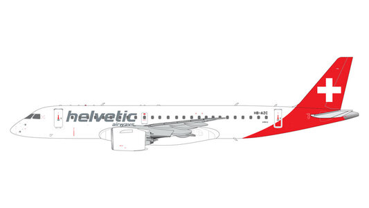 Helvetic Airways Embraer 190-E2 (GeminiJets 1:200)