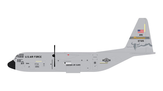 U.S. Air Force Lockheed C-130H Hercules (GeminiJets 1:400)