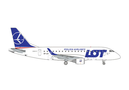 LOT Polish Airlines Embraer E170 (Herpa Wings 1:500)