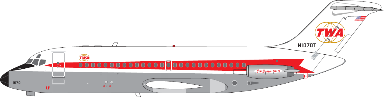 TWA Trans World Airlines Douglas DC-9-15 (V1:400 1:400)