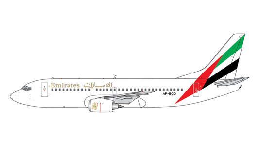 Emirates Airline Boeing 737-300 (GeminiJets 1:400)
