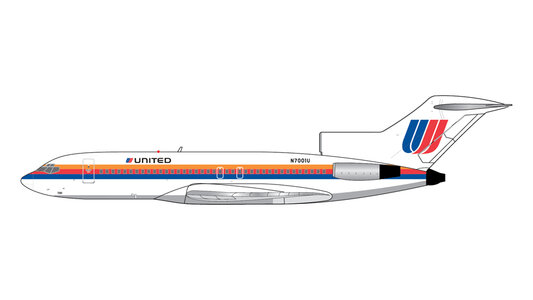 United Airlines Boeing 727-100 (GeminiJets 1:400)
