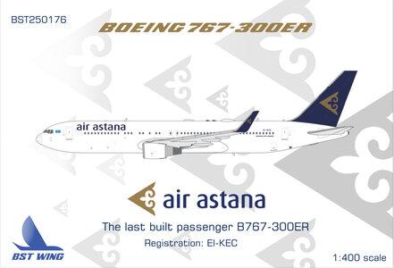 Air Astana Boeing 767-300ER (Other (BST Wing) 1:400)