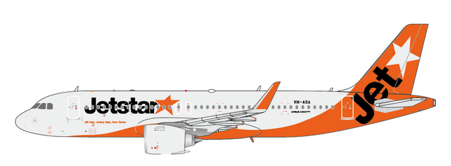 Jetstar Airways Airbus A320neo (JC Wings 1:400)