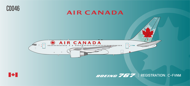 Air Canada Boeing 767-200 (Panda Models 1:400)