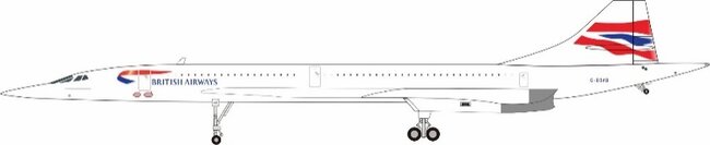 British Airways Concorde (ARD200 1:400)