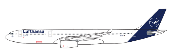 Lufthansa Airbus A330-300 (Aether Model 1:500)