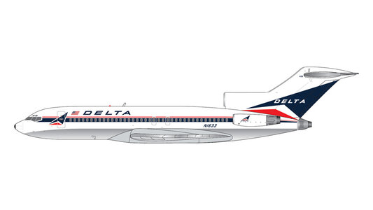 Delta Air Lines Boeing 727-100 (GeminiJets 1:400)