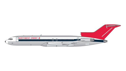 Northwest Airlines Boeing 727-200 (GeminiJets 1:400)