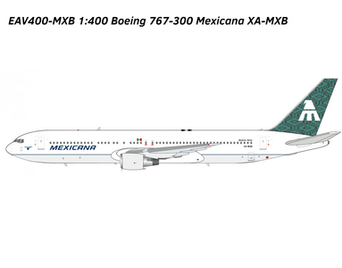 Mexicana Boeing 767-300 (Panda Models 1:400)
