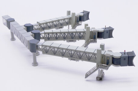  Air Passenger Bridge for A380 (Transparent) (JC Wings 1:400)
