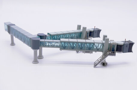  Air Passenger Bridge for B747 (Green) (JC Wings 1:400)
