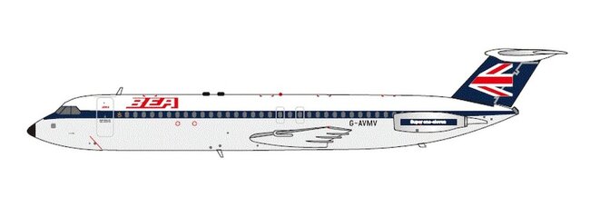 BEA - British European Airways BAC 111-510ED One-Eleven (ARD 1:200)
