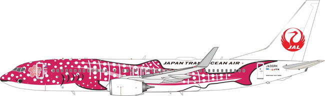 Japan Transocean Air Boeing 737-8Q3 (Inflight200 1:200)