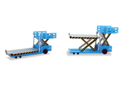 KLM (Schiphol Airport) Container Loader (2 pcs.) (Herpa Wings 1:500)