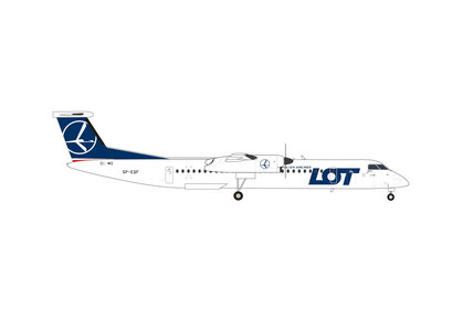 LOT Polish Airlines Bombardier Q400 (Herpa Wings 1:200)