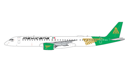 Mexicana Embraer 195-E2 (GeminiJets 1:400)